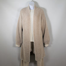 Load image into Gallery viewer, Cardigan Long Sleeve Knit wool Blend Zigzag Pattern Pink