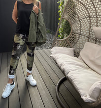 Load image into Gallery viewer, Channel Silky Camisole - Military Green (3 piece set available)