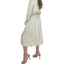 Load image into Gallery viewer, Snatched Waist Flattering Silky Sheath Dress