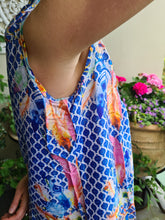 Load image into Gallery viewer, Summer Days Silky Midi Embroidered Shift Dress