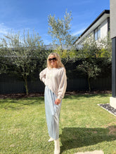 Load image into Gallery viewer, Animale - Suede metalic feel pleated skirt - Silver Leopard