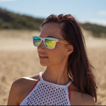 Load image into Gallery viewer, SUNGLASSES-BURLEIGH-WHITE