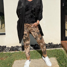 Load image into Gallery viewer, Luna Jogger - Metalic print - every day jogger- Navy