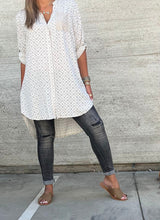 Load image into Gallery viewer, Longline Simple Summer Flattering Shirt Dress