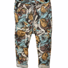 Load image into Gallery viewer, Trevi Pants-Cotton Stretch Jogger-Patchwork