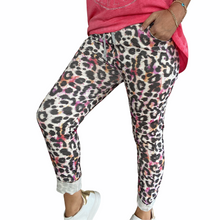 Load image into Gallery viewer, Trevi Pants-Cotton Stretch Jogger-Patchwork