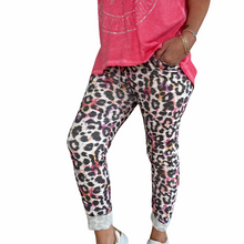 Load image into Gallery viewer, Trevi Pants-Cotton Stretch Jogger-Patchwork