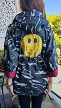 Load image into Gallery viewer, The Kimono Jacket -  Smiley Cotton Drawstring Jacket
