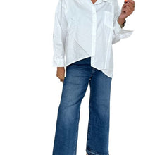 Load image into Gallery viewer, Baci - Cotton asymmetrical Shirt
