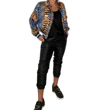 Load image into Gallery viewer, Capri Bomber Animal Printed
