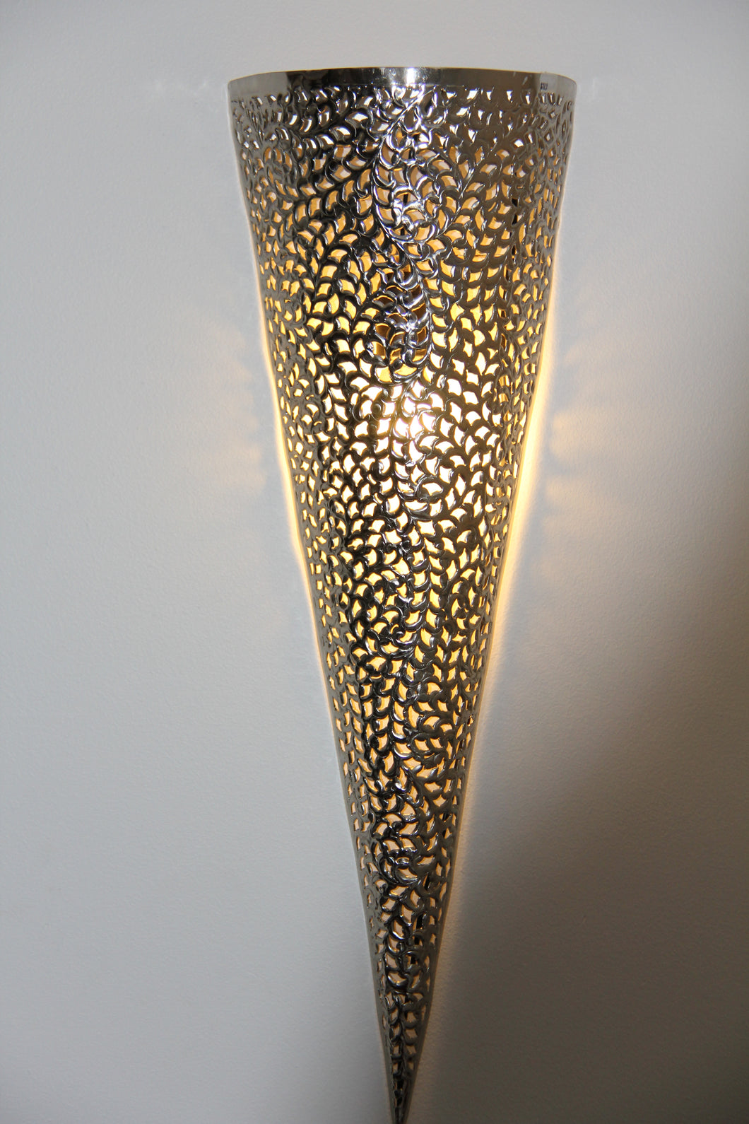 Large Cone-Shaped Sconce Wall Light (Gold)