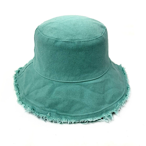 Hat - Cotton Bucket Hat - Teal
