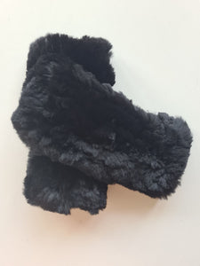 Gloves Rex Fingerless Gloves Black Snow top