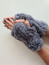 Load image into Gallery viewer, Gloves Rex Fingerless Gloves Black
