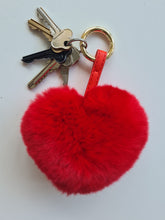 Load image into Gallery viewer, Keyrings - Heart Keyring Soft Grey
