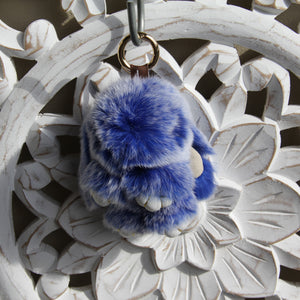 Keyrings - Rabbit - Blue Snow