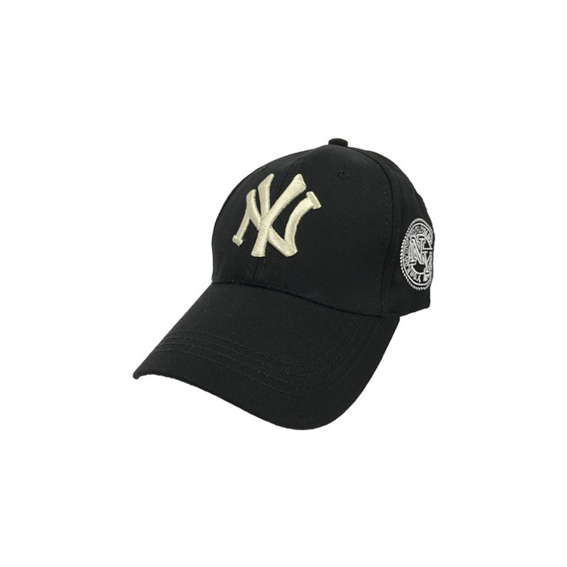 Hat - NY - Baseball Cap - Black
