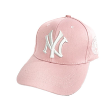 Load image into Gallery viewer, Hat - NY - Baseball Cap - Light Pink
