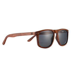 Sunglasses - Nomad-Black Polarised Lens with Rosewood Sunglasses - Adult