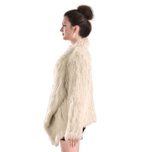 Load image into Gallery viewer, Jacket - Luxury soft rabbit fur - mid long White
